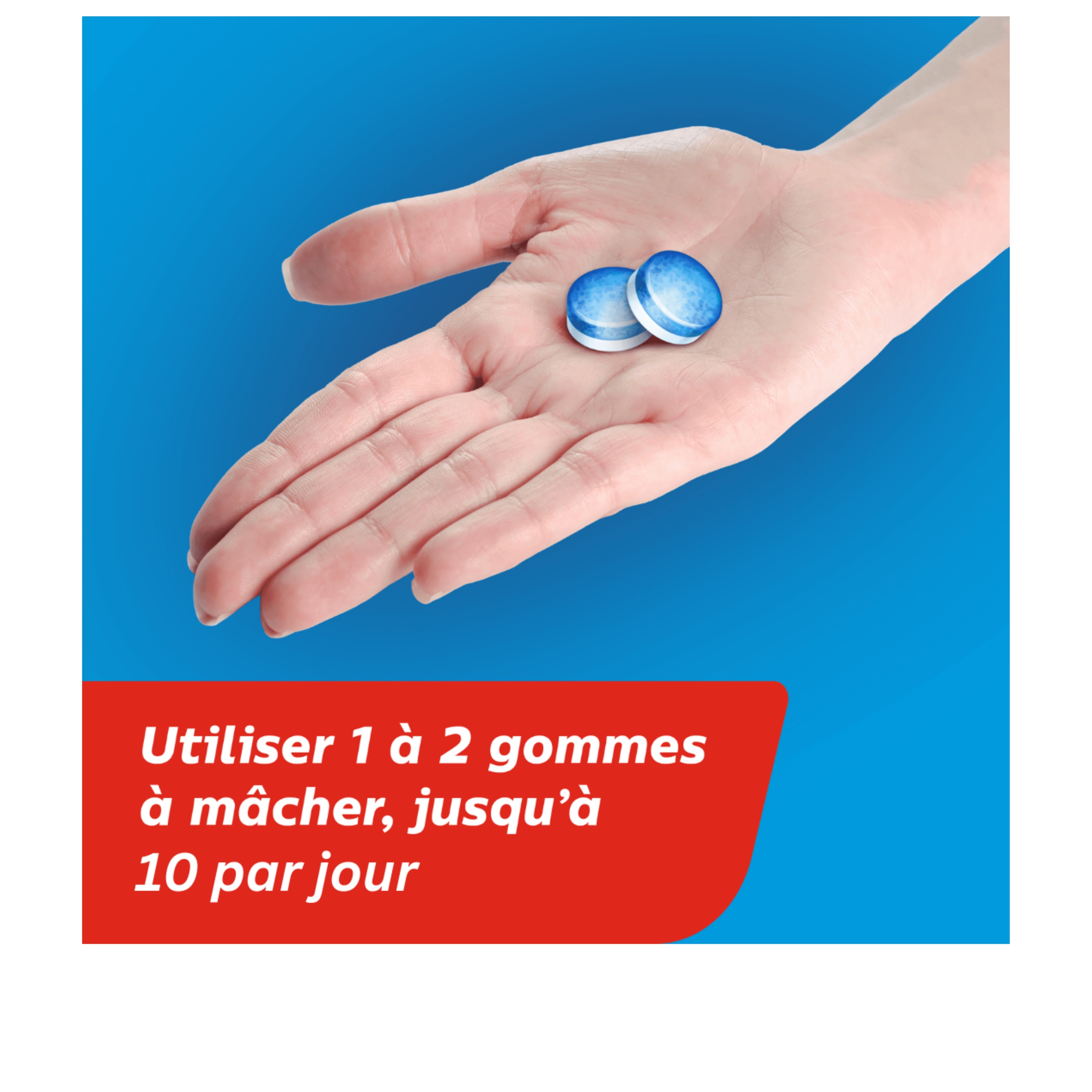 Rennie® GUM Gomme à mâcher médicamenteuse